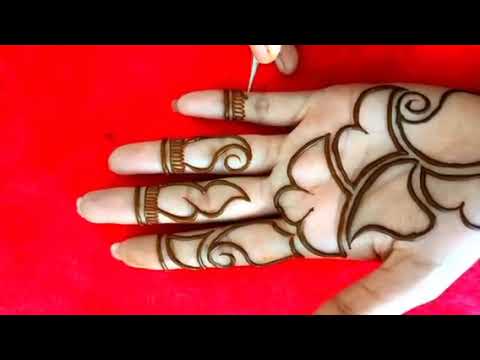 simpal aribin mehndi/very easy and letest ❤️🤗🌺✨.....