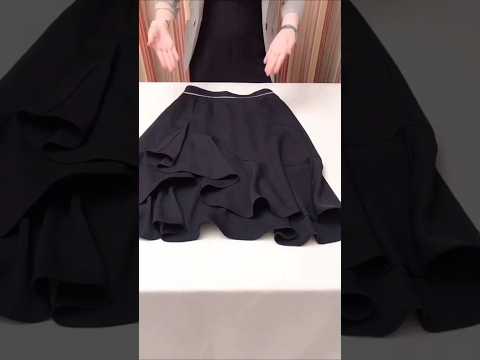 Exploring the Simplified Techniques of Skirt Folding: A Guide to Fashion Hacks and Viral Trends