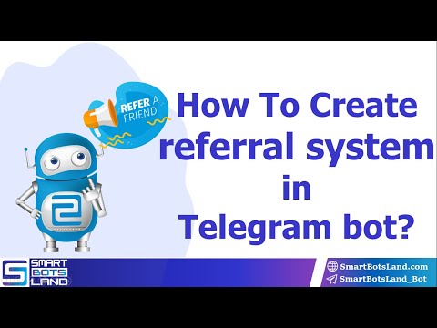 How to create referral system in Telegram bot?