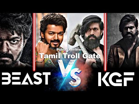 Beast  Vs KGF 2 Troll  Beast Roast  Review  Thalapathy Vijay   RockingStar Yash  Nelson   Anirudh