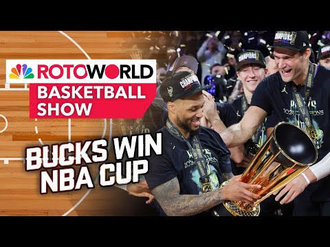 Bucks win NBA Cup; Rest-of-season values for Monk, Eason | Rotoworld Basketball Show (FULL SHOW)