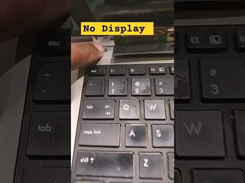 All Laptop Power On No Screen Display Problem in Windows 10,11#Macnitesh#2024short