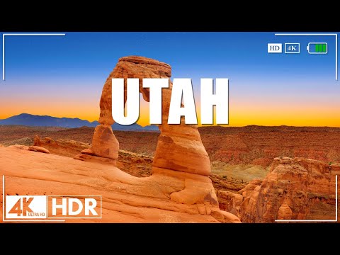 Utah 4K - Explore the Enchanting Red Land of Unique Natural Wonders - Video UltraHD