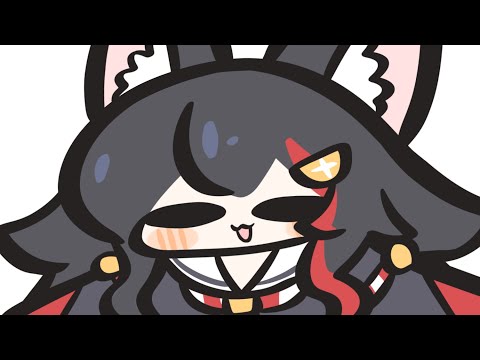 Mio humming【Hololive Animation|大神ミオ】