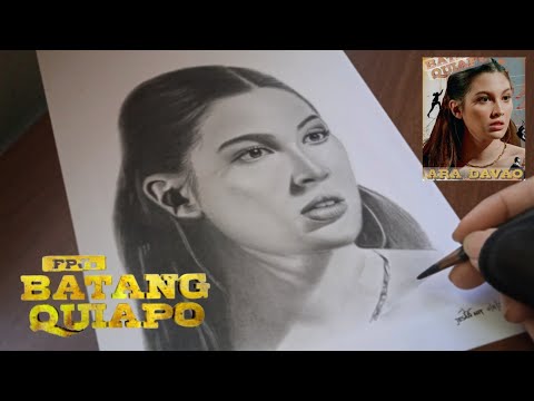 FPJ's Batang Quiapo; Drawing Ara Davao as Katherine Caballero | jesar art