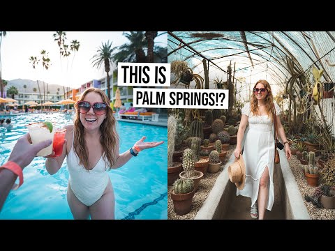 Is This The BEST City in California!? - Top Things to do in Palm Springs! Food, Fun & Sun 😎