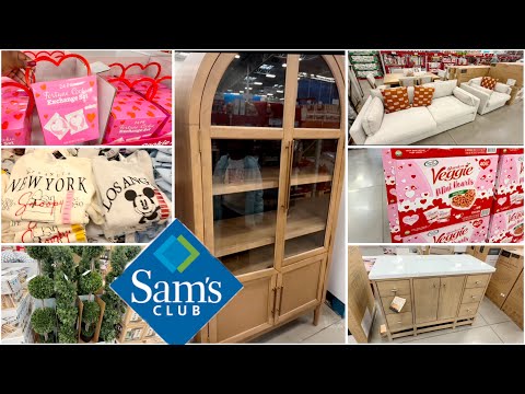 Sam’s Club New Furniture Clothes & Valentine Treats