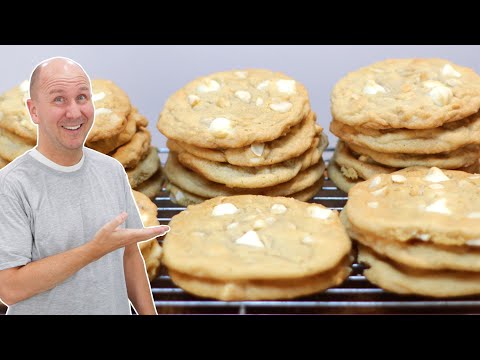 Chewy Homemade Macadamia Nut Cookies