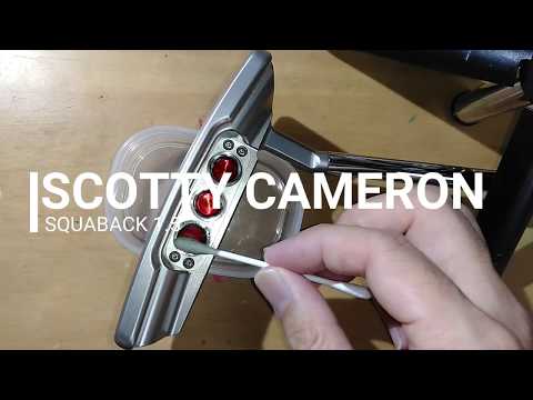 プレートをスカイブルーにプレートカスタムしてみた！SCOTTY CAMERON  SQUABACK 1.5