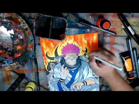 How to Draw SUKUNA JUJUTSU KAISEN