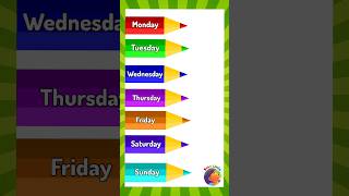 Weekdays song #kindergarten #preschool #nurseryrhymes