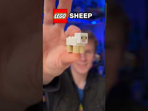 Building a GIANT LEGO MINECRAFT Sheep… #shorts