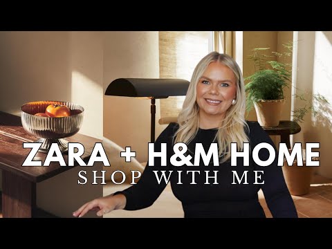 H&M  HOME+ ZARA HOME Decor Shop With Me | H&M Home Decor | Spring Decor 2024 | Home Decor Haul 2024