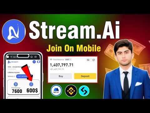 Stream Ai Airdrop - Run Extension Node - Join Early Phase Now | TonKeeper Connect ✅ withdrawal Date