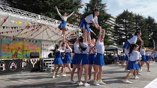 【4K】仙台育英学園高等学校チアリーディング部 I-LIONS（左側）東北HAPPY HOLIDAY 2024