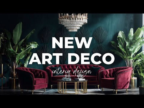 New Art Deco Interior Design : Reviving Unique Spaces with Character