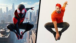 Stunts From Spider-Man: Across the Spider-Verse In Real Life