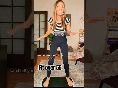 VIBRATION PLATE FOR FITNESS #fitover50 #fitwomenover50 #vibrationplate