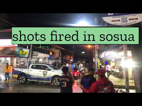 shot fired in sosua last night #sosua