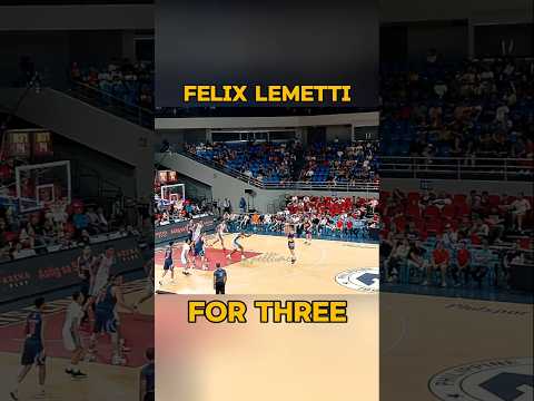 Felix Lemetti - for threee..| #pba #basketbll #felixlemetti #fypシ゚viral #highlights