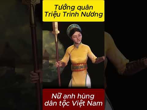 Bà Triệu chào mừng các bạn tới Việt Nam nhé 😊