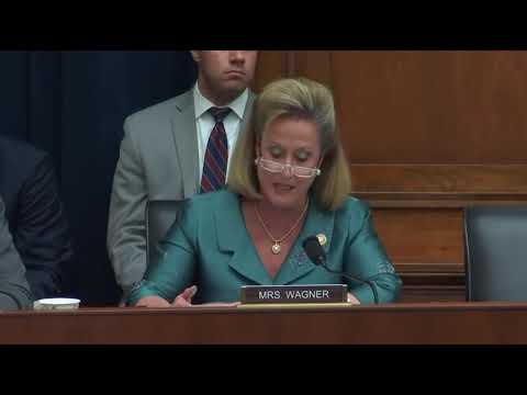 Wagner Speaks at Financial Services Hearing April 3rd, 2019