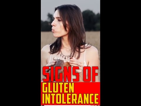 Signs And Symptoms Of Gluten Intolerance - Gluten Intolerance #Shorts