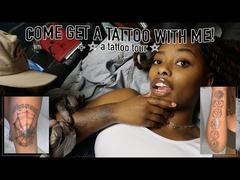 come get a tattoo with me! + ☆ a tattoo tour ☆