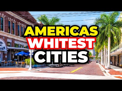 The Whitest Cities in America