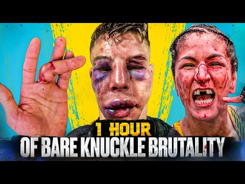 1 Hour Of Bare Knuckle Carnage - Brutal Bare Knuckle