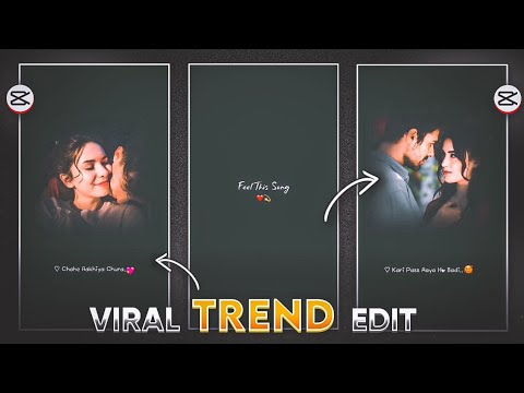 New Trending Multiple Photo Scrolling Lyrics Video Editing in Capcut | Trending Reels Editing 🔥