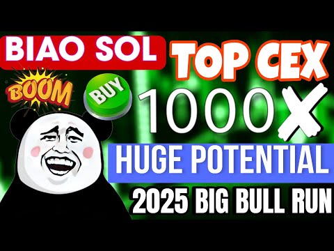 BIAO SOL TOKEN 1000X POTENTIAL 💥 BIAO SOL MEMES COIN 🪙 BIAO SOL NEXT PEPE ✅ BIAO SOL 2025 BULL RUN 🚀