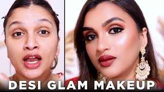 The ULTIMATE Desi Glam Makeup Tutorial | Nykaa Sale Recommendations | BeautiCo.