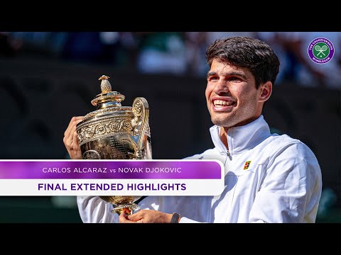 Carlos Alcaraz vs Novak Djokovic | Final Extended Highlights | Wimbledon 2024