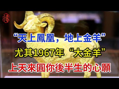 “天上鳳凰，地上金羊”，尤其1967年“大金羊”，別怪我沒告訴你！