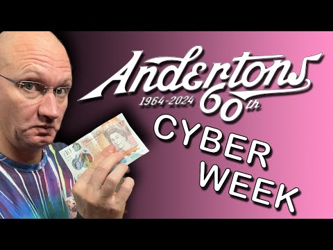 CHECKING OUT ANDERTONS CYBERWEEK DEALS