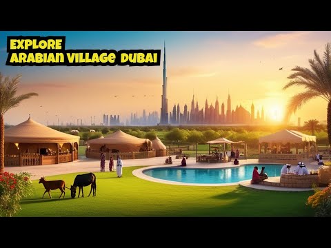 DUBAI SAFARI PARK - PART3 | Arabian Village and Kids Farm (Best Place to visit in Dubai with Family)