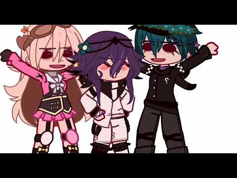 Kokichi, Miu, and Shuichi on crack