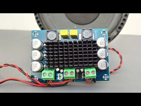 XH-M542 Amplifier Board | Full Wiring and sound Test