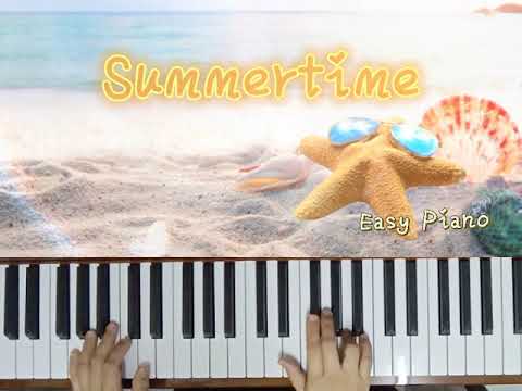 #summertime - cinnamons × evening cinema~Easy #piano ⛱️ 夏日时光~简易 #钢琴