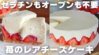 【超簡単】一瞬で溶ける絶品レアチーズケーキの作り方