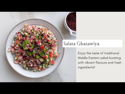 Jeddo Sami's Salata Ghazawiyeh | Cooking with Zahra