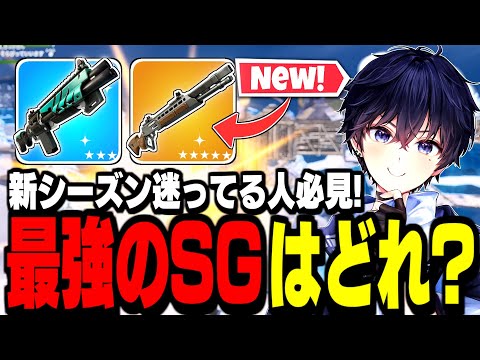 【決定版🔥】新シーズンあなたが持つべき"最強のショットガン"教えます!【フォートナイト/Fortnite】