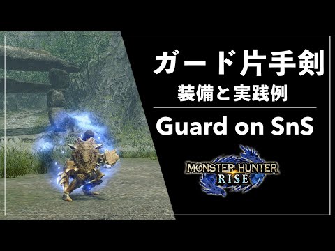 Guard SnS Set and Showcase | Monster Hunter Rise