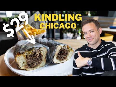 Eating the Most Expensive Italian Beef Sandwich in Chicago at Kindling. $29. Is It Worth It?