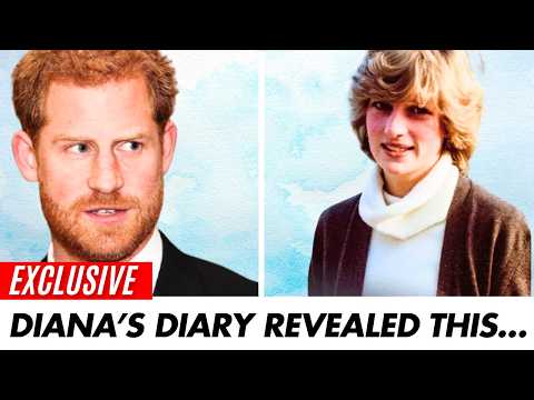 What Prince William and Harry Found In Princess Diana's Secret Diary Is Terrifying