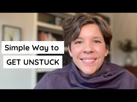 Simple way to GET UNSTUCK for FREE | Journal With Me