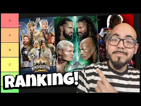 Ranking EVERY WWE PLE of 2024! | Tier Ranking Live Stream