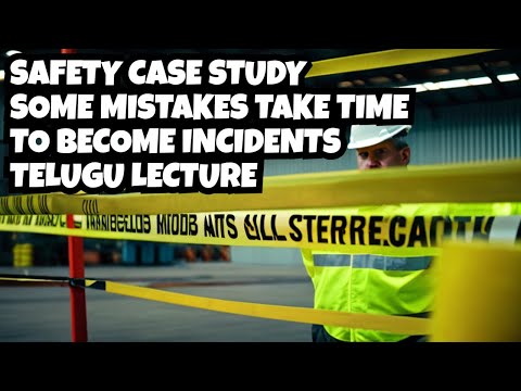 Some Mistakes Take Time To Become Incidents | Safety Case Study | Industrial Safety |Training|Telugu