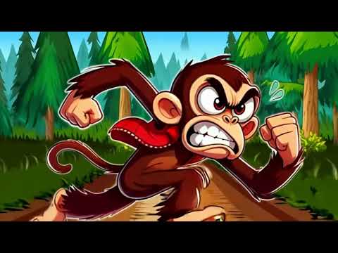 best animal story for kids, 3D, monkey &squirrel stories, toddlers animal story, kids fun learning